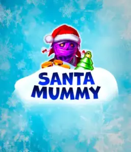  Оцените уникальный слот "Santa Mummy" от Belatra, где Санта-мумия добавляет веселья в праздники. На изображении изображена мумия, одетая в костюм Санты, окруженная снежными хлопьями. Она напоминает новогоднее веселье и радость. Название игры "Santa Mummy" выделено крупными белыми буквами на снежном фоне.